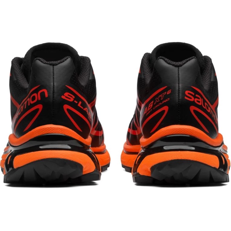 Black / Orange Salomon Xt-6 Women's Sneakers | PH 84095Q